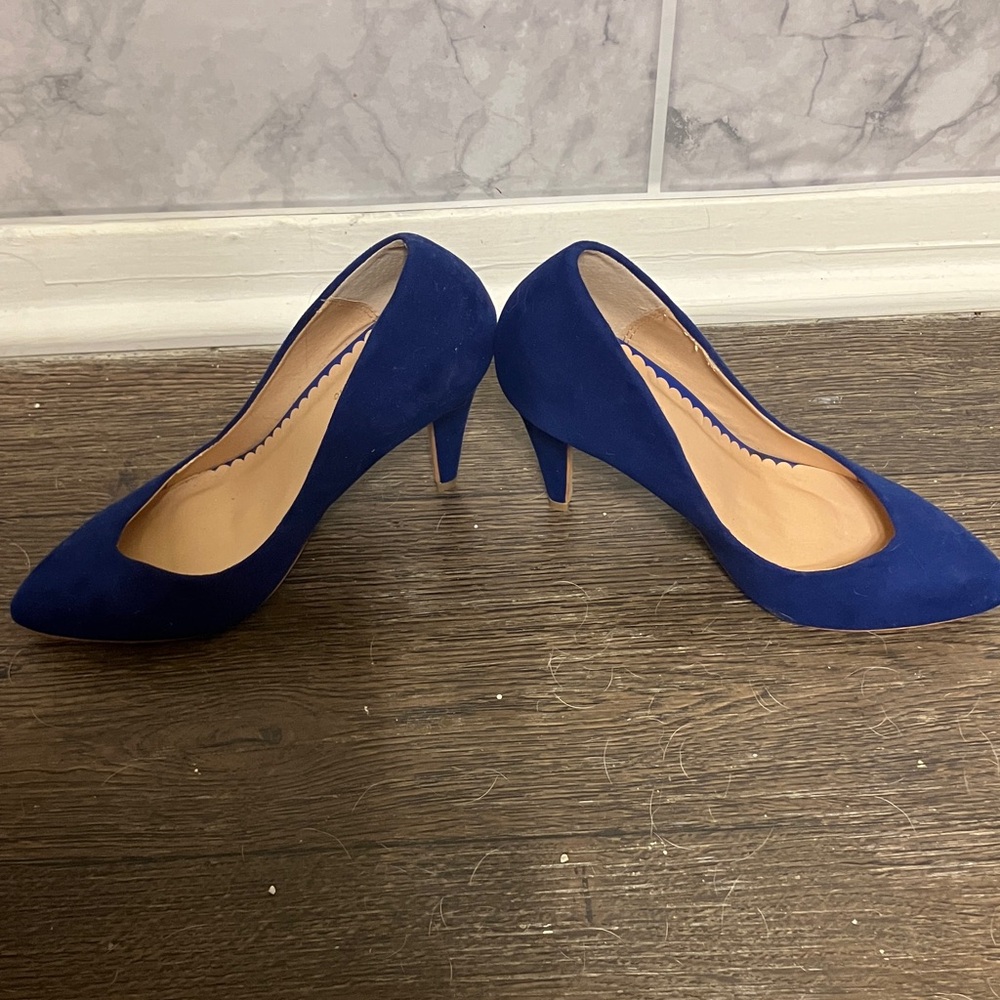 Elegant Blue Women's Heels